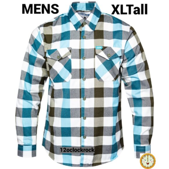 DIXXON Flannel HOWARD Limited Edition Flannel Shirt - Men's XL Tall - Picture 1 of 12